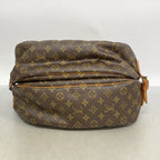 Louis Vuitton Shoulder Bag Monogram Saumur 35 Brown — view 3