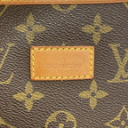Louis Vuitton Shoulder Bag Monogram Saumur 35 Brown — view 5