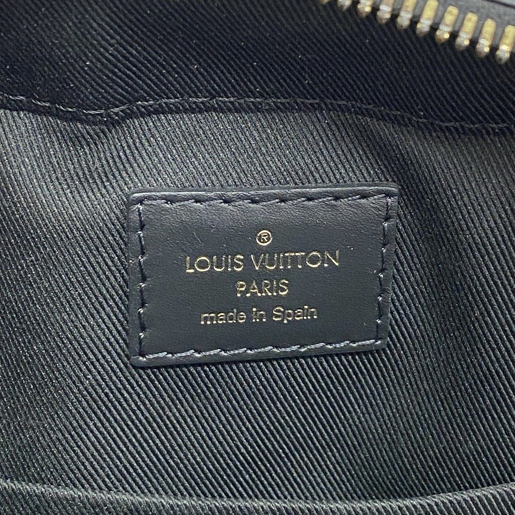Louis Vuitton Handbag Monogram Saintonge Black Brown 2-Way — view 5