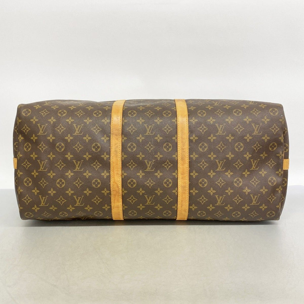Louis Vuitton Boston Bag Monogram Keepall Bandouliere 60 Brown — view 3