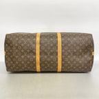 Louis Vuitton Boston Bag Monogram Keepall Bandouliere 60 Brown — view 3