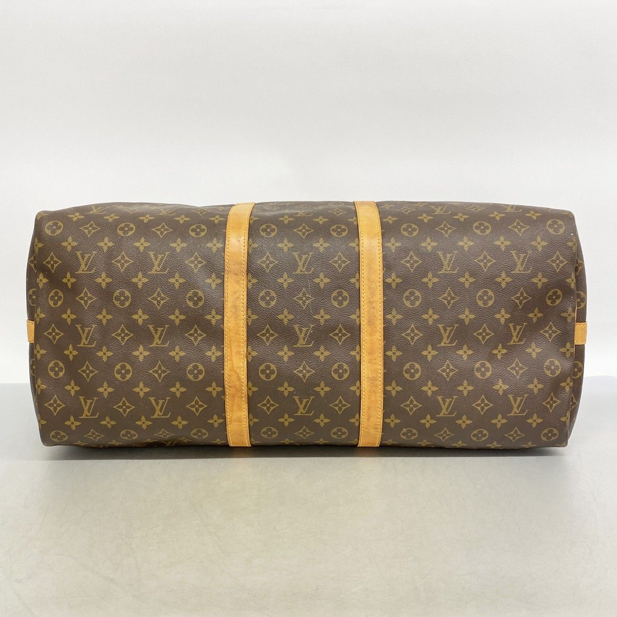 Louis Vuitton Boston Bag Monogram Keepall Bandouliere 60 Brown — view 3