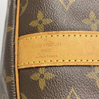 Louis Vuitton Boston Bag Monogram Keepall Bandouliere 60 Brown — view 5