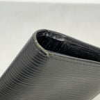Louis Vuitton Wallet Epi Portefeuille Brazza Noir — view 5
