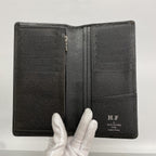 Louis Vuitton Wallet Epi Portefeuille Brazza Noir — view 3