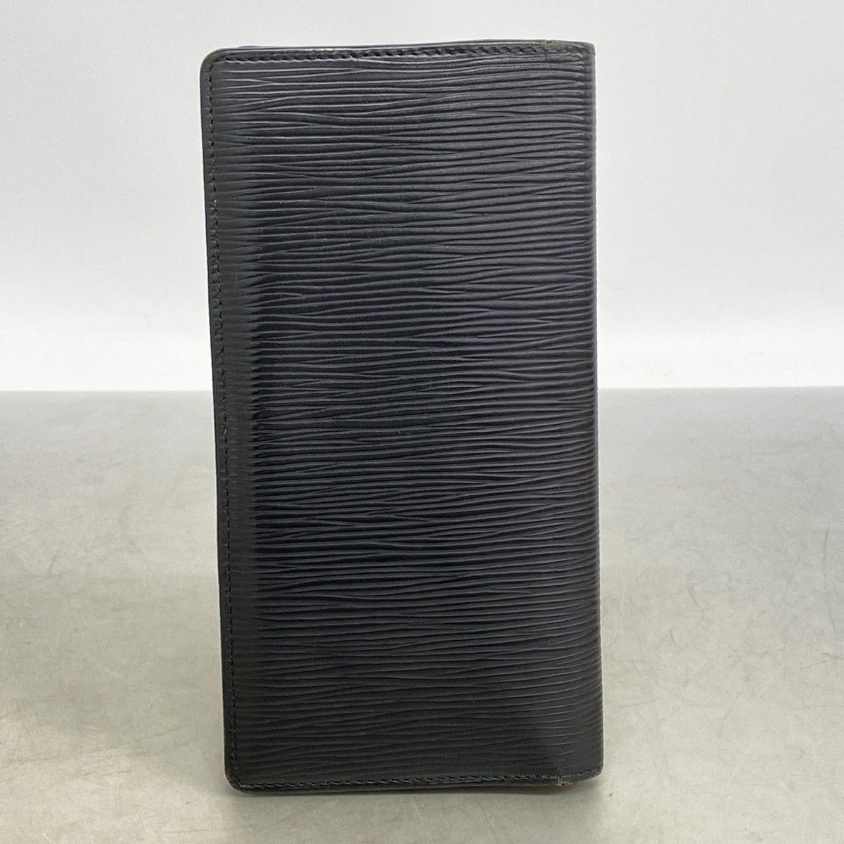 Louis Vuitton Wallet Epi Portefeuille Brazza Noir — view 7
