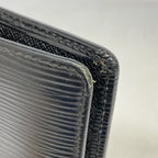 Louis Vuitton Wallet Epi Portefeuille Brazza Noir — view 6
