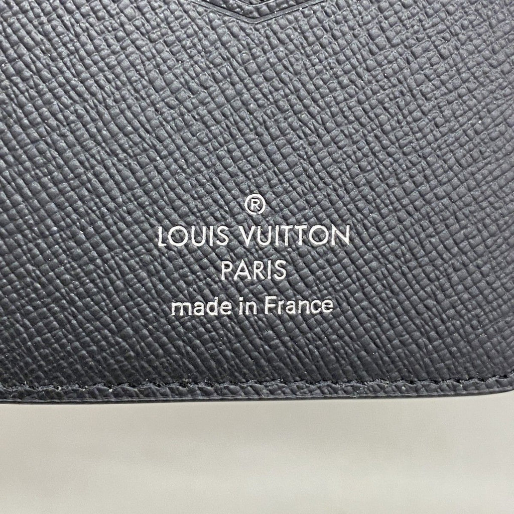 Louis Vuitton Card Case Monogram Eclipse Organizer de Poche Black — view 4