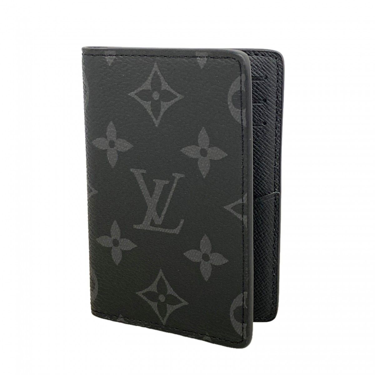 Louis Vuitton Card Case Monogram Eclipse Organizer de Poche Black