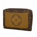 Louis Vuitton Wallet Monogram Reverse Portefeuille Lou Brown