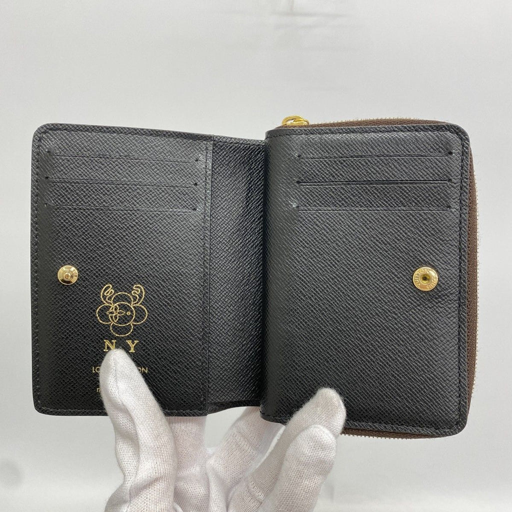Louis Vuitton Wallet Monogram Reverse Portefeuille Lou Brown — view 3