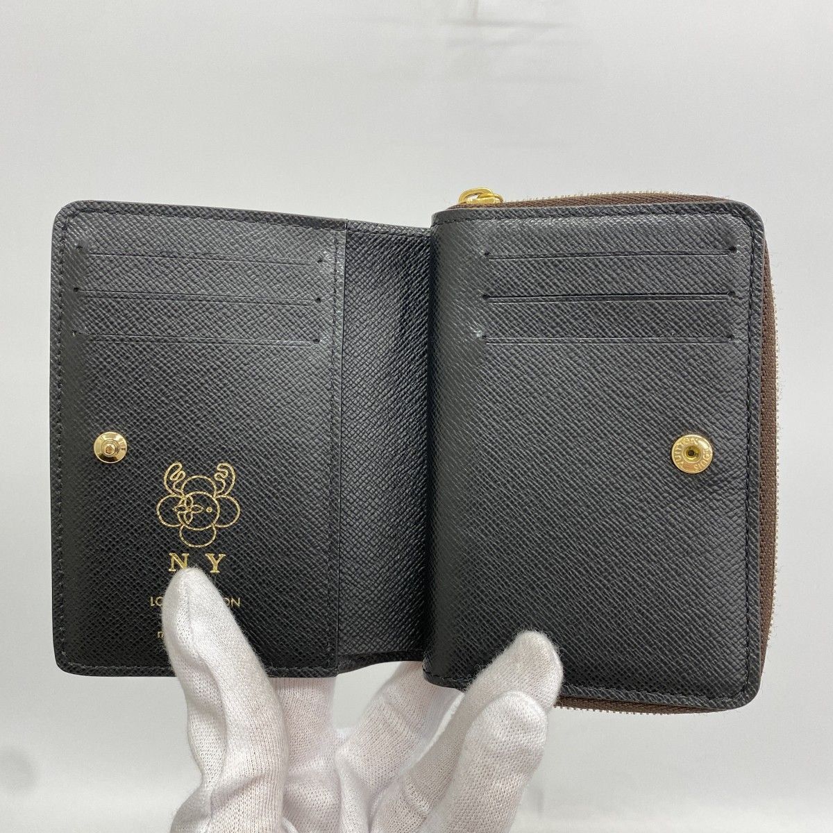 Louis Vuitton Wallet Monogram Reverse Portefeuille Lou Brown — view 3