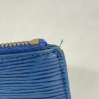 Louis Vuitton Coin Case Epi Pochette Cles Toledo Blue — view 6