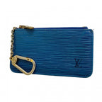 Louis Vuitton Coin Case Epi Pochette Cles Toledo Blue