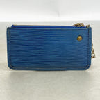 Louis Vuitton Coin Case Epi Pochette Cles Toledo Blue — view 9