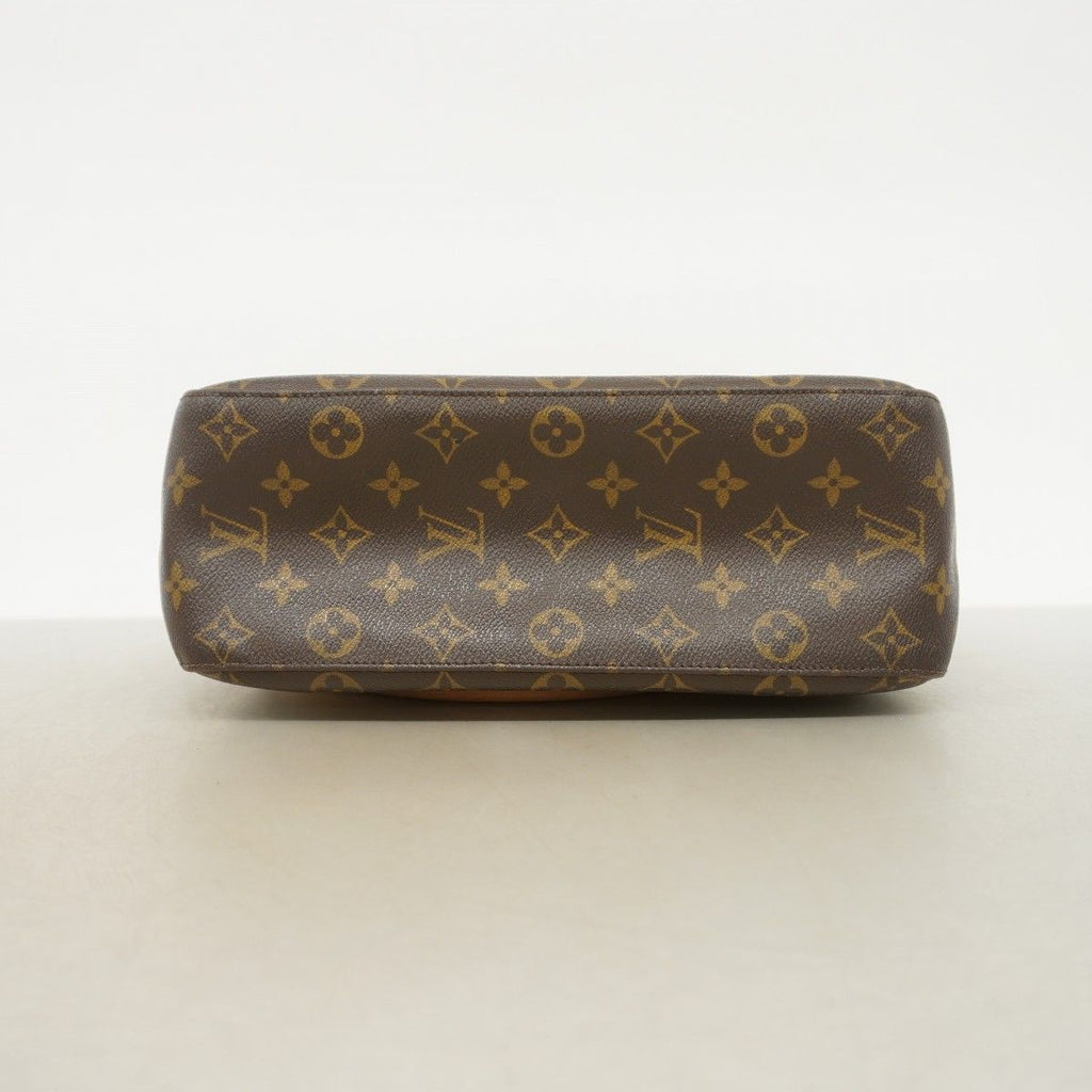 Louis Vuitton Shoulder Bag Monogram Looping GM Brown — view 3