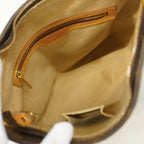 Louis Vuitton Shoulder Bag Monogram Looping GM Brown — view 4