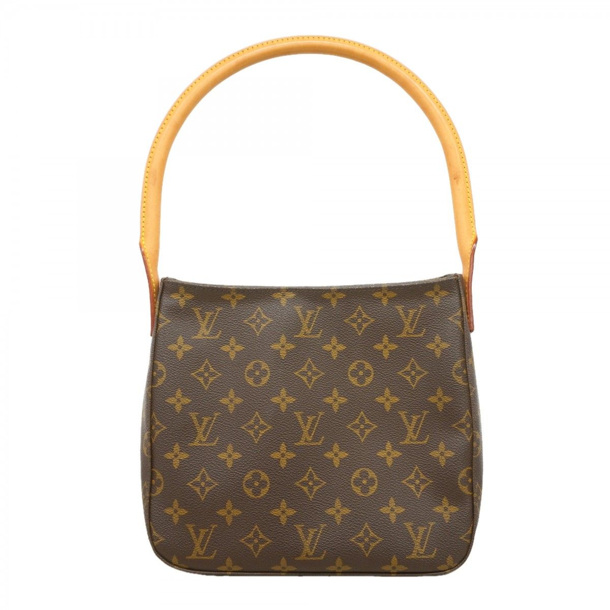 Louis Vuitton Shoulder Bag Monogram Looping MM Brown