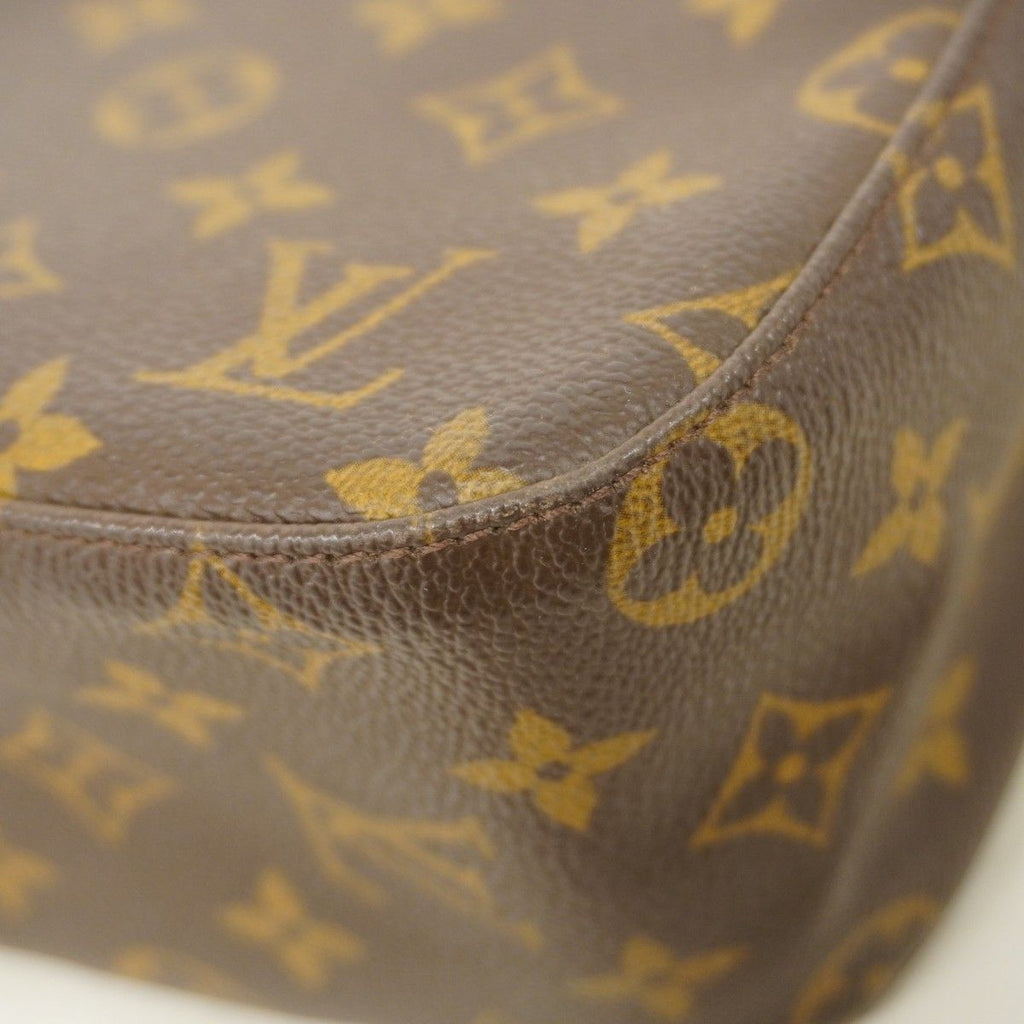 Louis Vuitton Shoulder Bag Monogram Looping MM Brown — view 6
