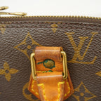 Louis Vuitton Handbag Monogram Alma Brown — view 8