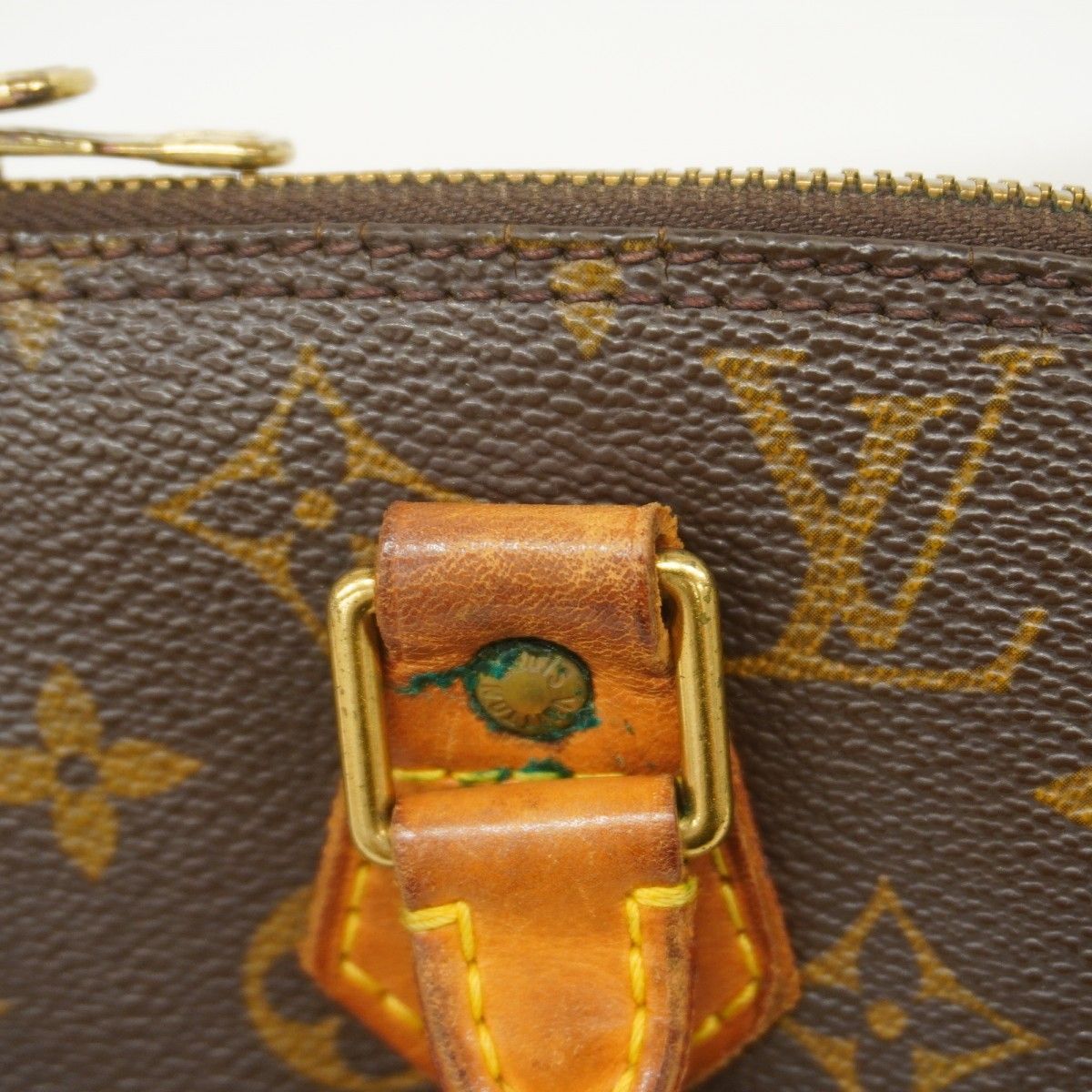 Louis Vuitton Handbag Monogram Alma Brown — view 8