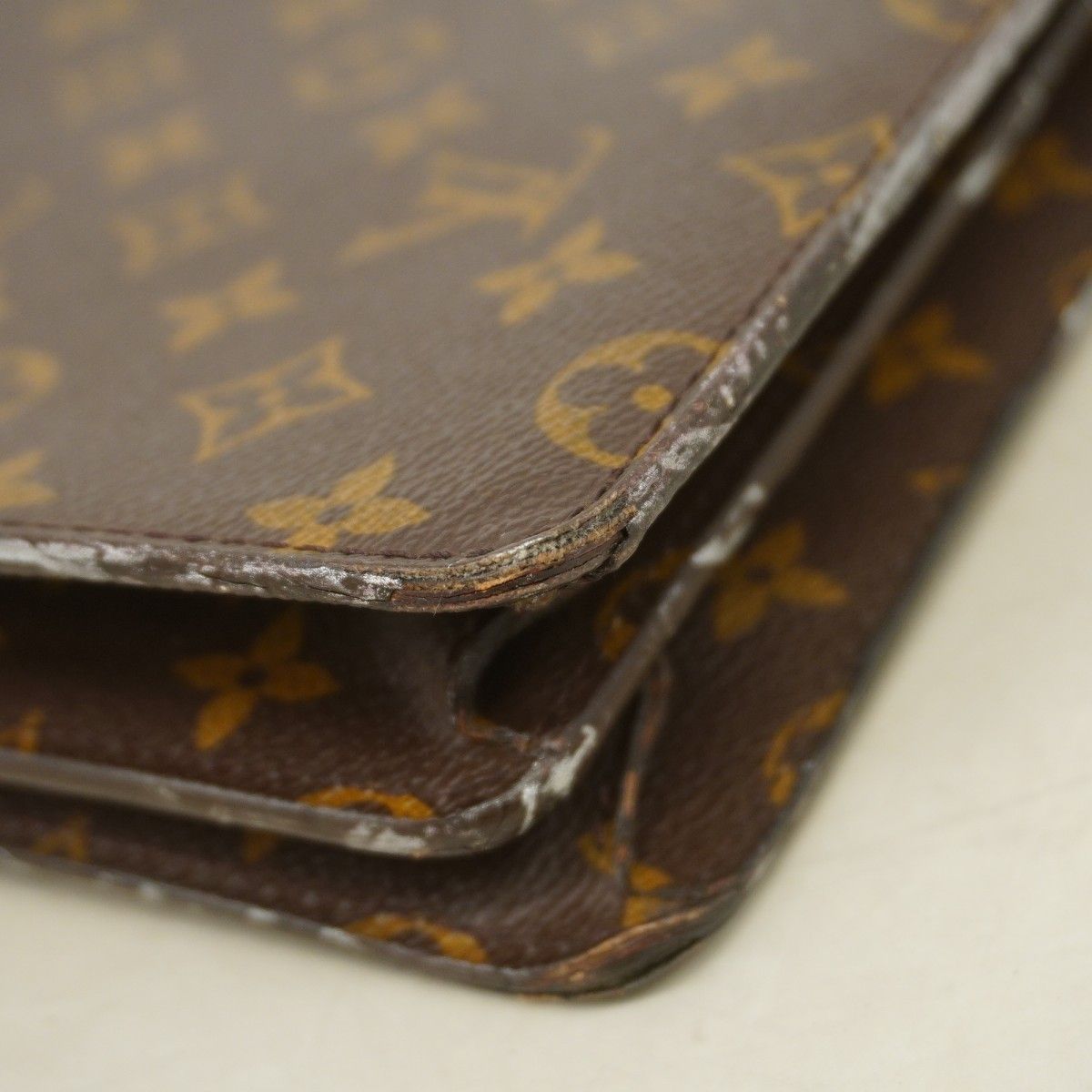Louis Vuitton Briefcase Monogram Serviette Conseil Brown — view 7