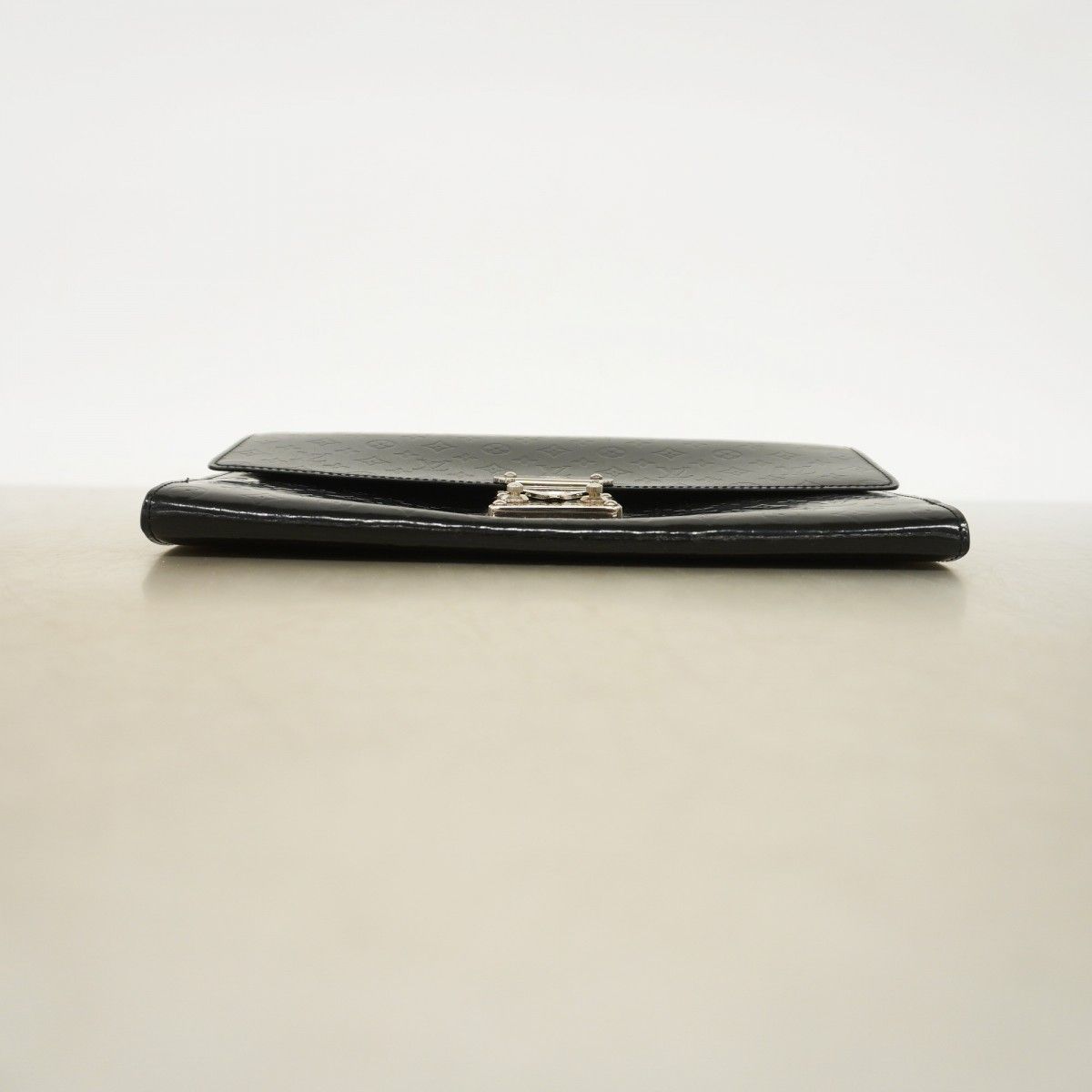 Louis Vuitton Handbag Monogram Mini Glace Anushka MM Noir — view 3