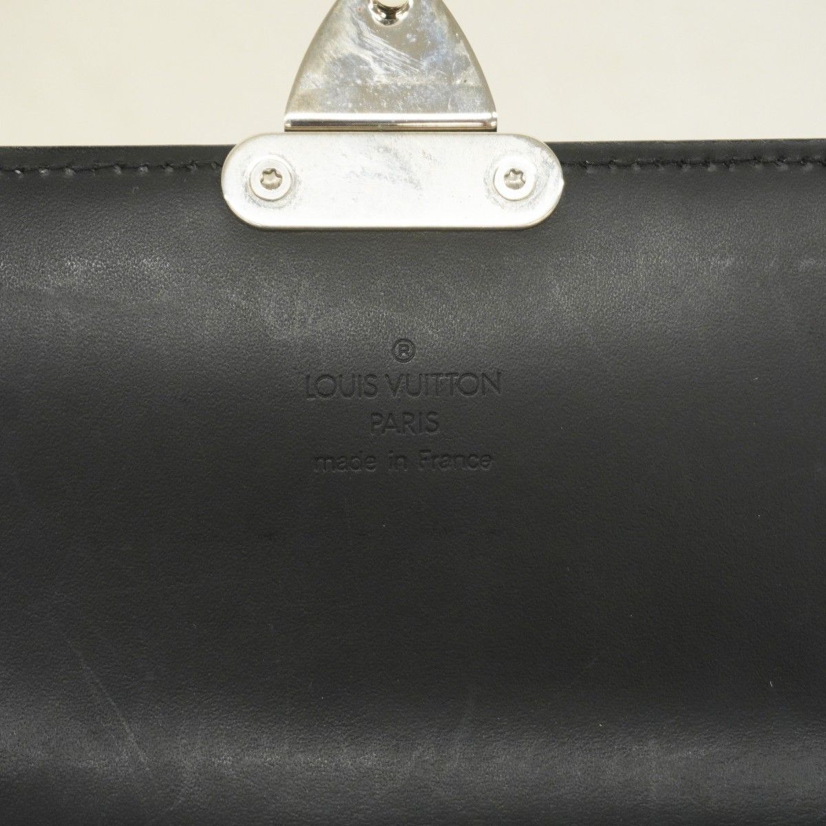 Louis Vuitton Handbag Monogram Mini Glace Anushka MM Noir — view 5