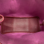 Hermes Handbag Garden Party TPM Toile Officier Red Silver 2-Way — view 4