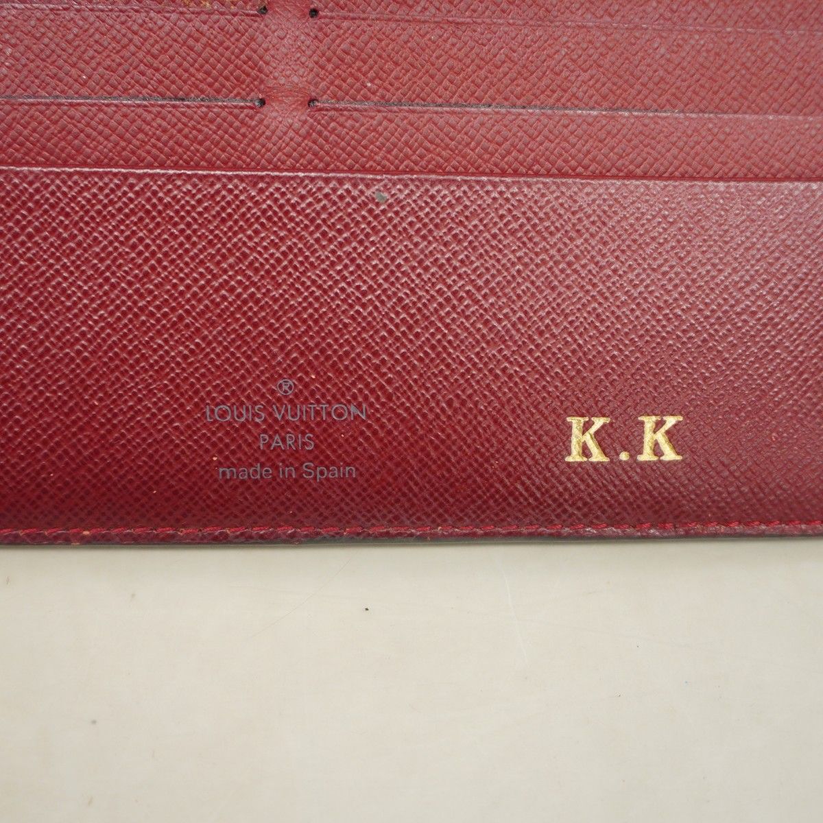 Louis Vuitton Wallet Monogram Portefeuille Insolite Brown Ruby — view 4