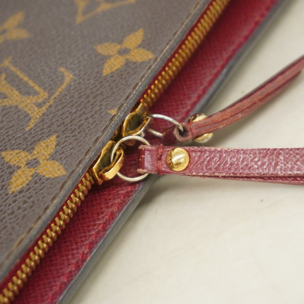 Louis Vuitton Wallet Monogram Portefeuille Insolite Brown Ruby — view 8