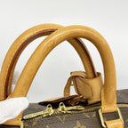 Louis Vuitton Boston Bag Monogram Keepall Bandouliere 55 Brown — view 9