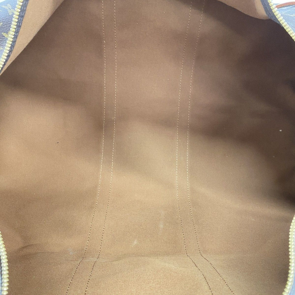 Louis Vuitton Boston Bag Monogram Keepall Bandouliere 55 Brown — view 4