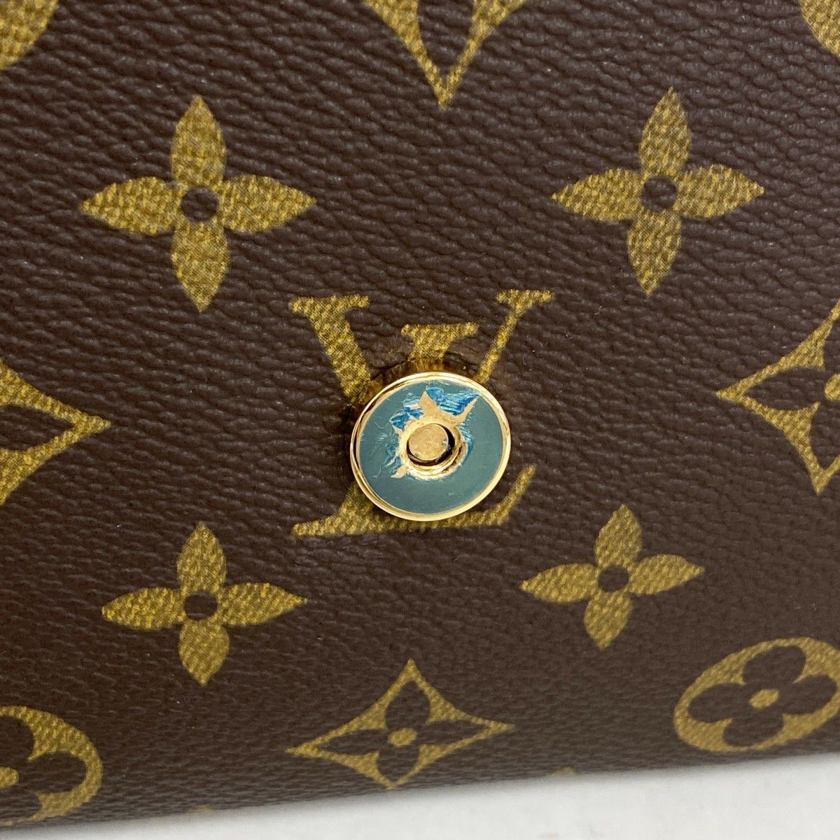 Louis Vuitton Shoulder Bag Monogram Pochette Twin GM Brown — view 9