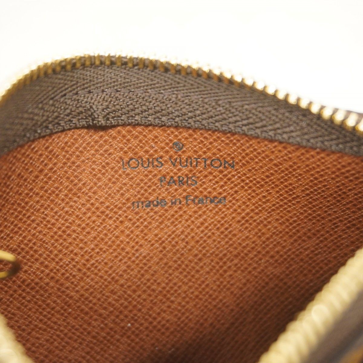 Louis Vuitton Coin Case Monogram Pochette Cles Brown — view 4