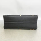 Louis Vuitton Tote Monogram Empreinte Bicolor On The Go MM Black Beige 2-Way — view 3