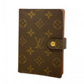 Louis Vuitton Notebook Cover Monogram Agenda PM Brown
