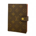 Louis Vuitton Notebook Cover Monogram Agenda PM Brown