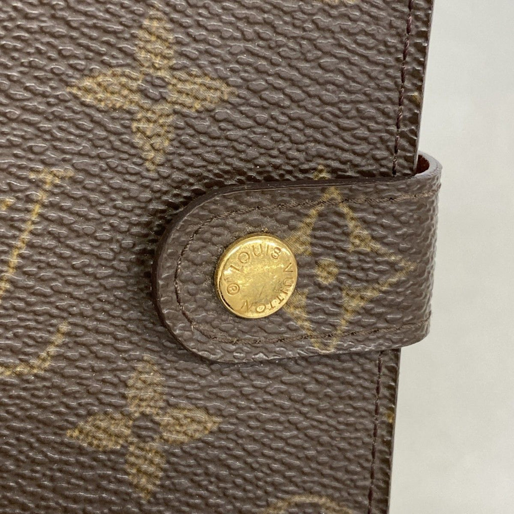 Louis Vuitton Notebook Cover Monogram Agenda PM Brown — view 7