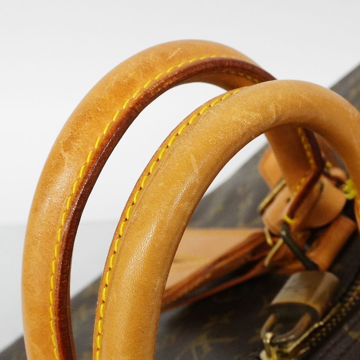 Louis Vuitton Boston Bag Monogram Keepall Bandouliere 55 Brown — view 8
