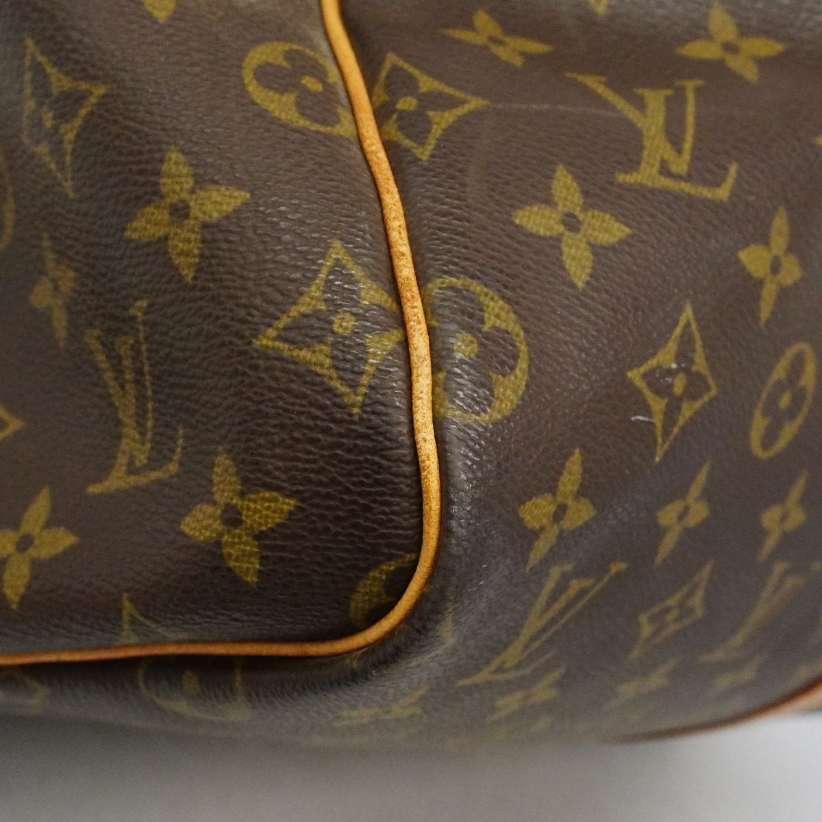 Louis Vuitton Boston Bag Monogram Keepall Bandouliere 55 Brown — view 6