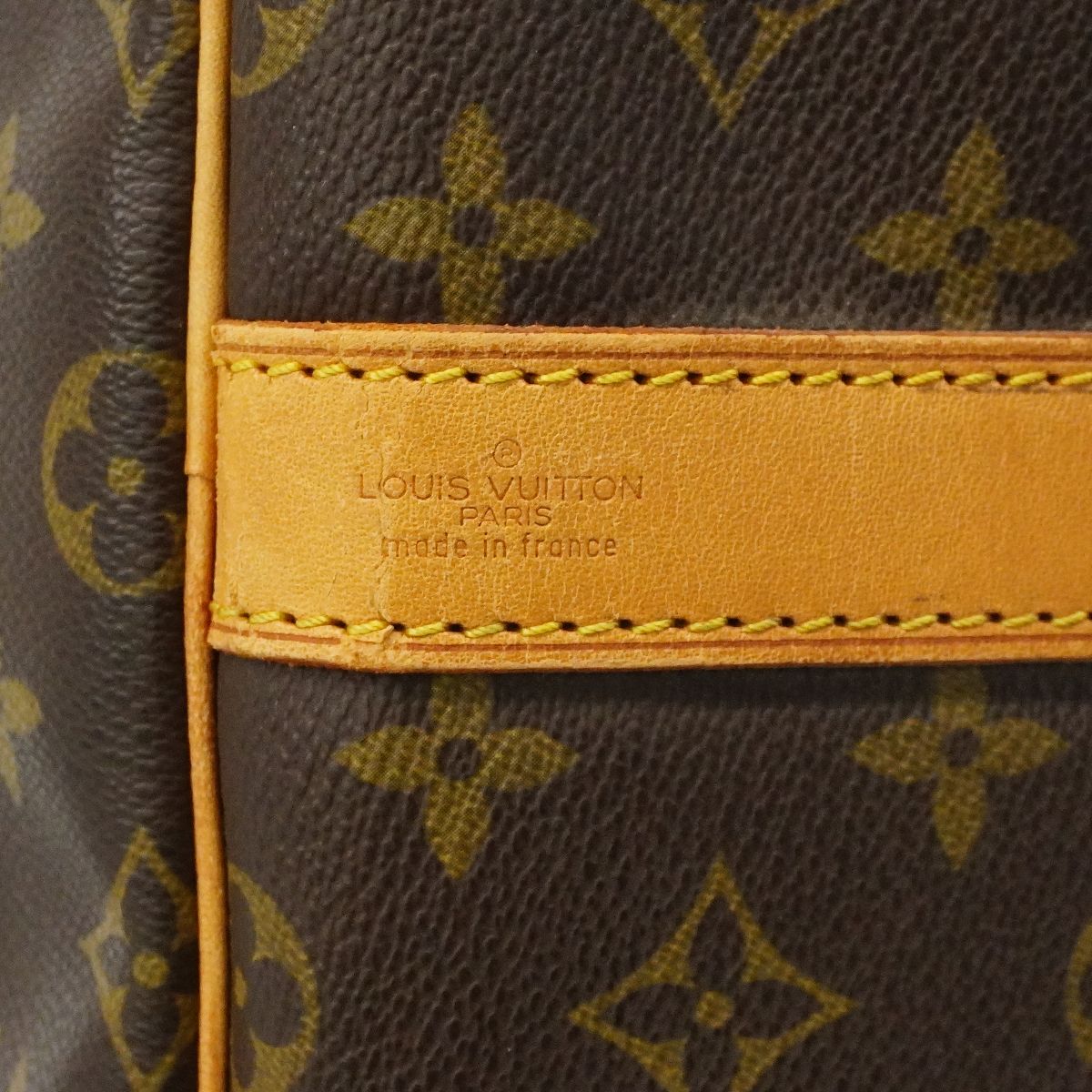 Louis Vuitton Boston Bag Monogram Keepall Bandouliere 55 Brown — view 5