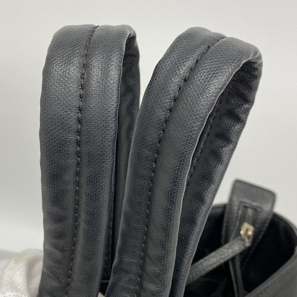 Chanel Tote Paris Biarritz Canvas Black Silver — view 8