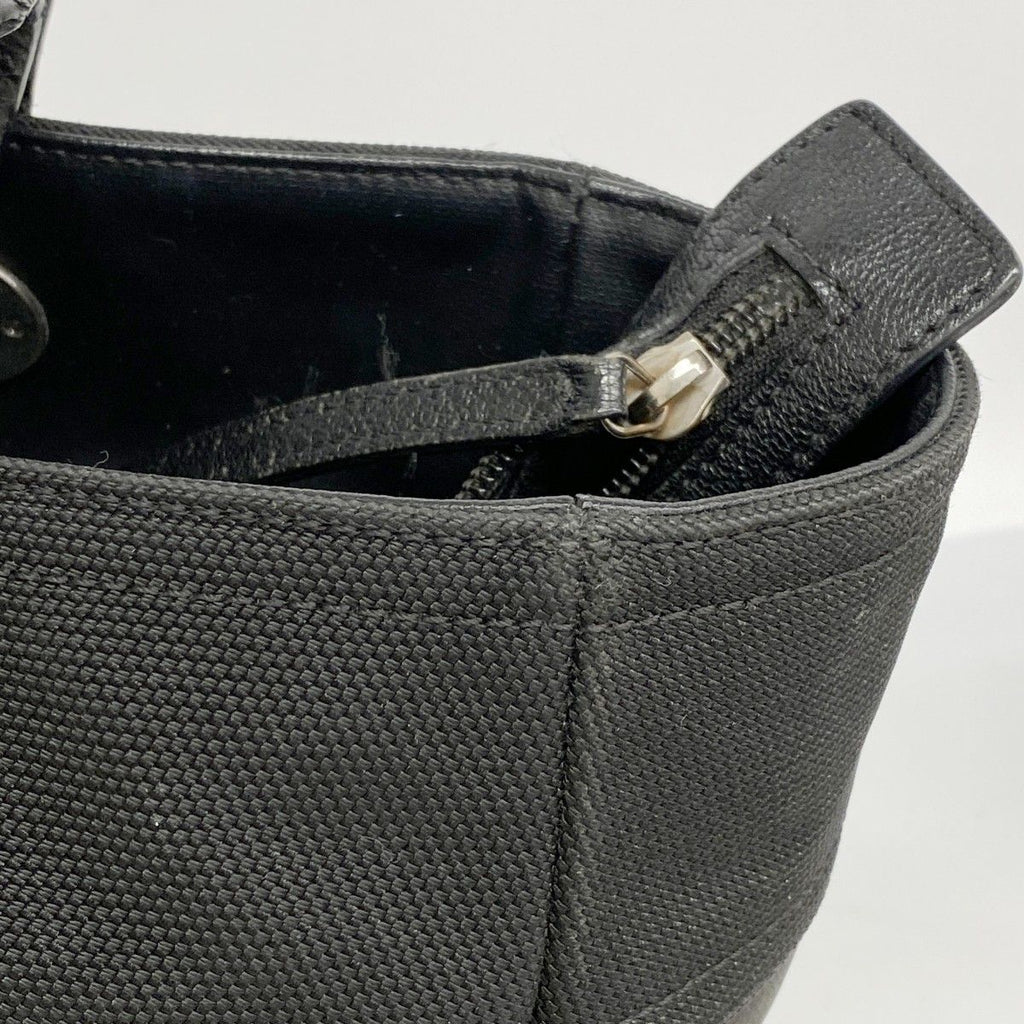 Chanel Tote Paris Biarritz Canvas Black Silver — view 7