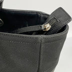 Chanel Tote Paris Biarritz Canvas Black Silver — view 7