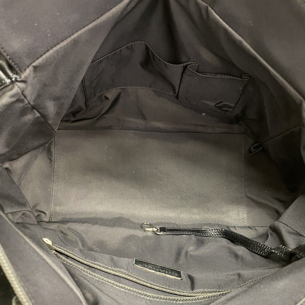 Chanel Tote Paris Biarritz Canvas Black Silver — view 4