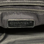 Chanel Tote Paris Biarritz Canvas Black Silver — view 5