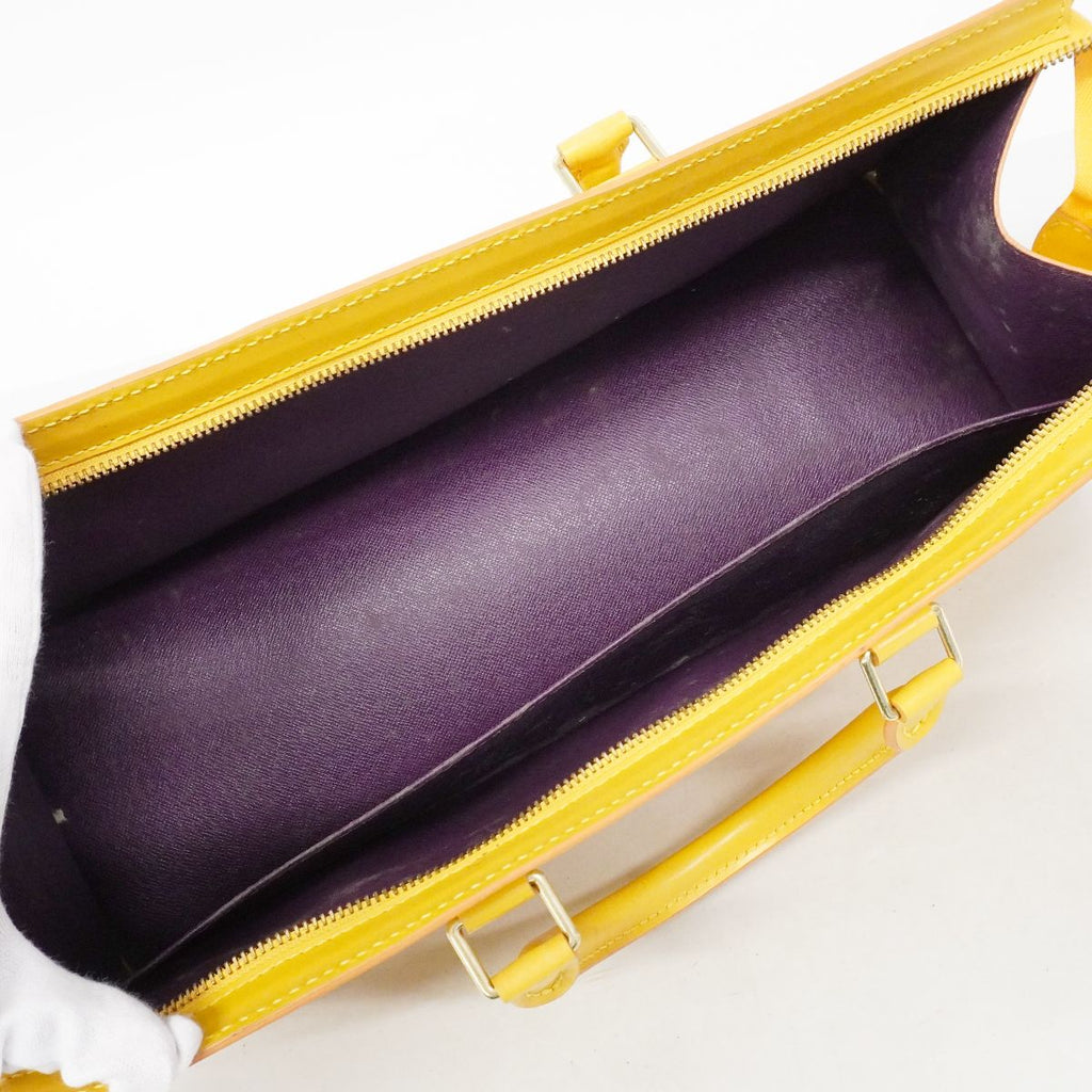 Louis Vuitton Handbag Epi Sac Triangle Jaune — view 4