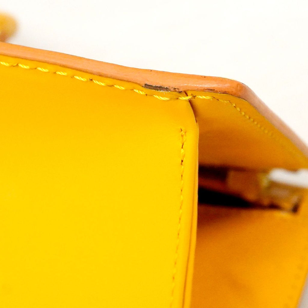 Louis Vuitton Handbag Epi Sac Triangle Jaune — view 6