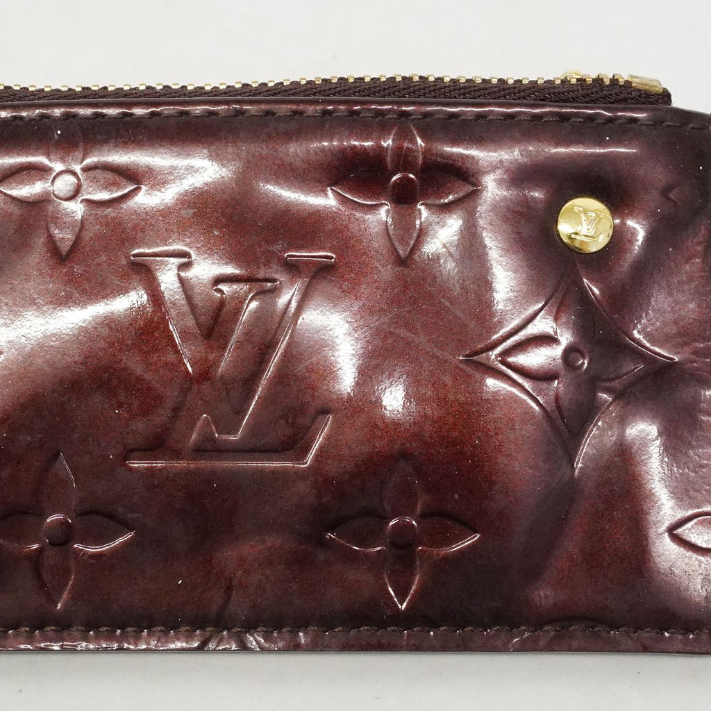 Louis Vuitton Coin Case Vernis Pochette Cles Amaranto — view 7